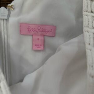 Lilly Pulitzer White Textured Jacket